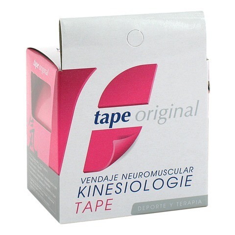 KINESIOLOGIC tape original 5 cmx5 m pink 1 Stück
