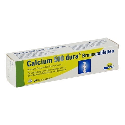 Calcium 500 dura 20 Stck