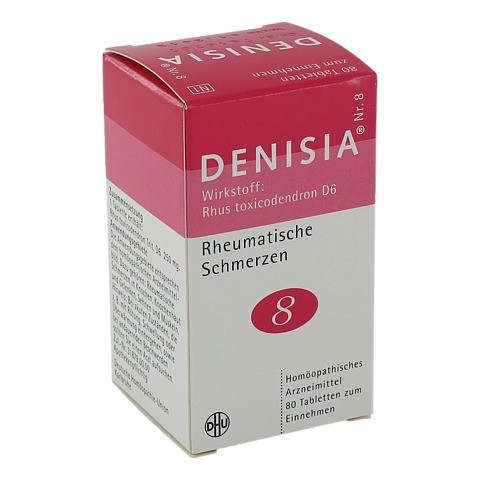 DENISIA 8 rheumatische Schmerzen Tabletten 80 Stck N1