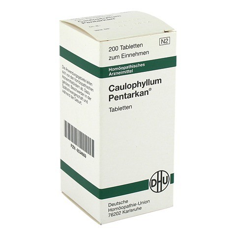 CAULOPHYLLUM PENTARKAN Tabletten 200 Stck N2