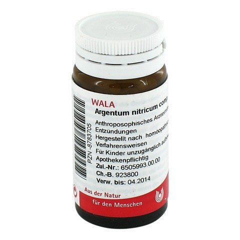 ARGENTUM NITRICUM COMP.Globuli 20 Gramm N1