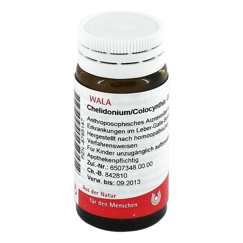 CHELIDONIUM/COLOCYNTHIS Globuli 20 Gramm N1
