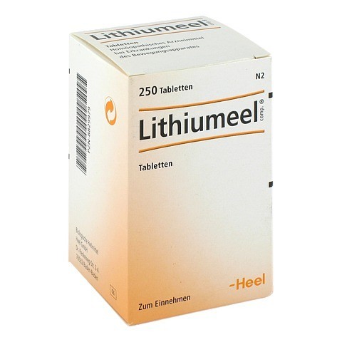 LITHIUMEEL comp.Tabletten 250 Stück N2