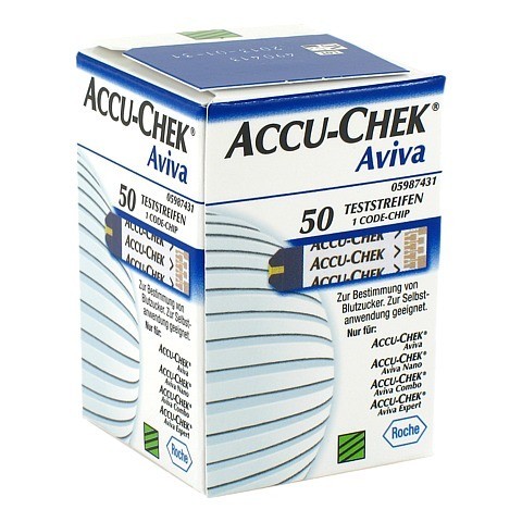 ACCU-CHEK Aviva Teststreifen Plasma II 1x50 Stück