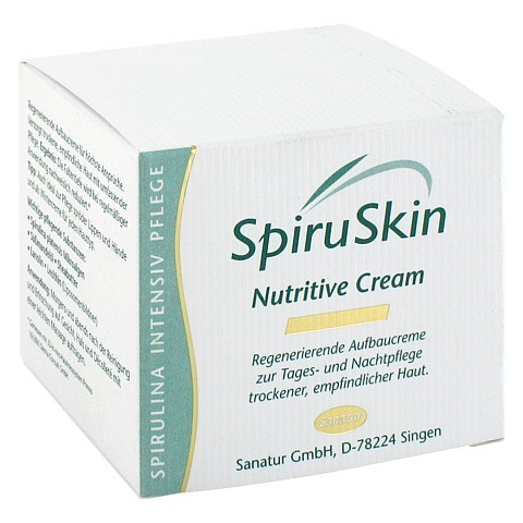 SPIRUSKIN Nutritive Cream f.trockene Haut 50 Milliliter