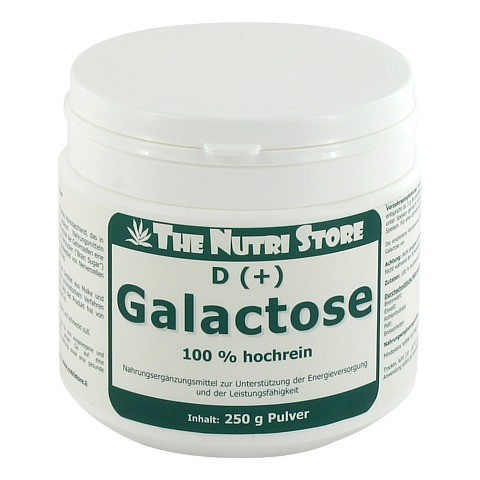D-GALACTOSE Pulver 250 Gramm