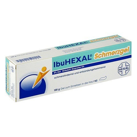 IBUHEXAL Schmerzgel 5% 100 Gramm N2