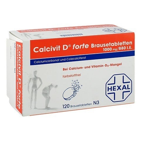 Calcivit D forte 1000mg/880 I.E. 120 Stück N3