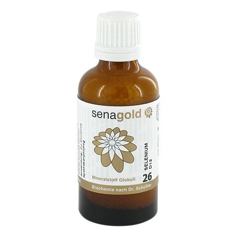 BIOCHEMIE Senagold 26 Selenium D 12 Globuli 50 Gramm N1