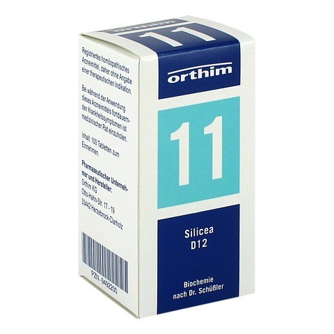 BIOCHEMIE Orthim 11 Silicea D 12 Tabletten 100 Stck N1