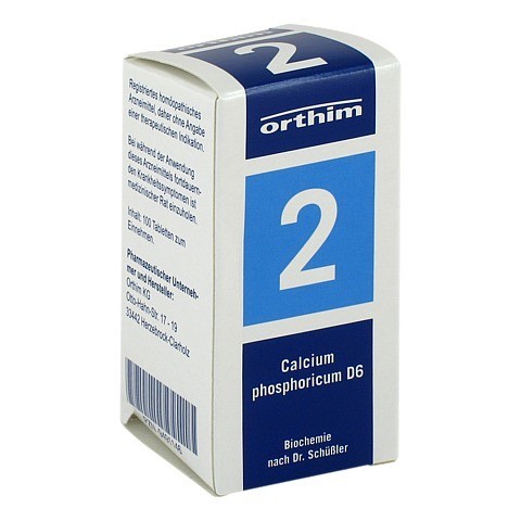 BIOCHEMIE Orthim 2 Calcium phosphoricum D 6 Tabl. 100 Stck N1