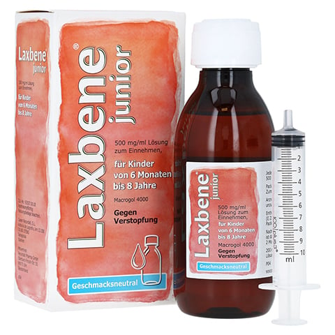 LAXBENE junior 500 mg/ml Lsg.z.Einnehmen Kdr.6M-8J 200 Milliliter