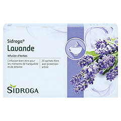Sidroga Lavendel 20x1.0 Gramm - Rückseite