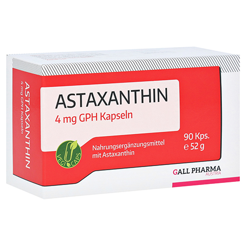 ASTAXANTHIN 4 mg GPH Kapseln 90 Stück