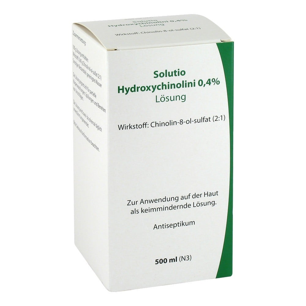 SOLUTIO HYDROXYCHIN. 0,4% 500 Milliliter