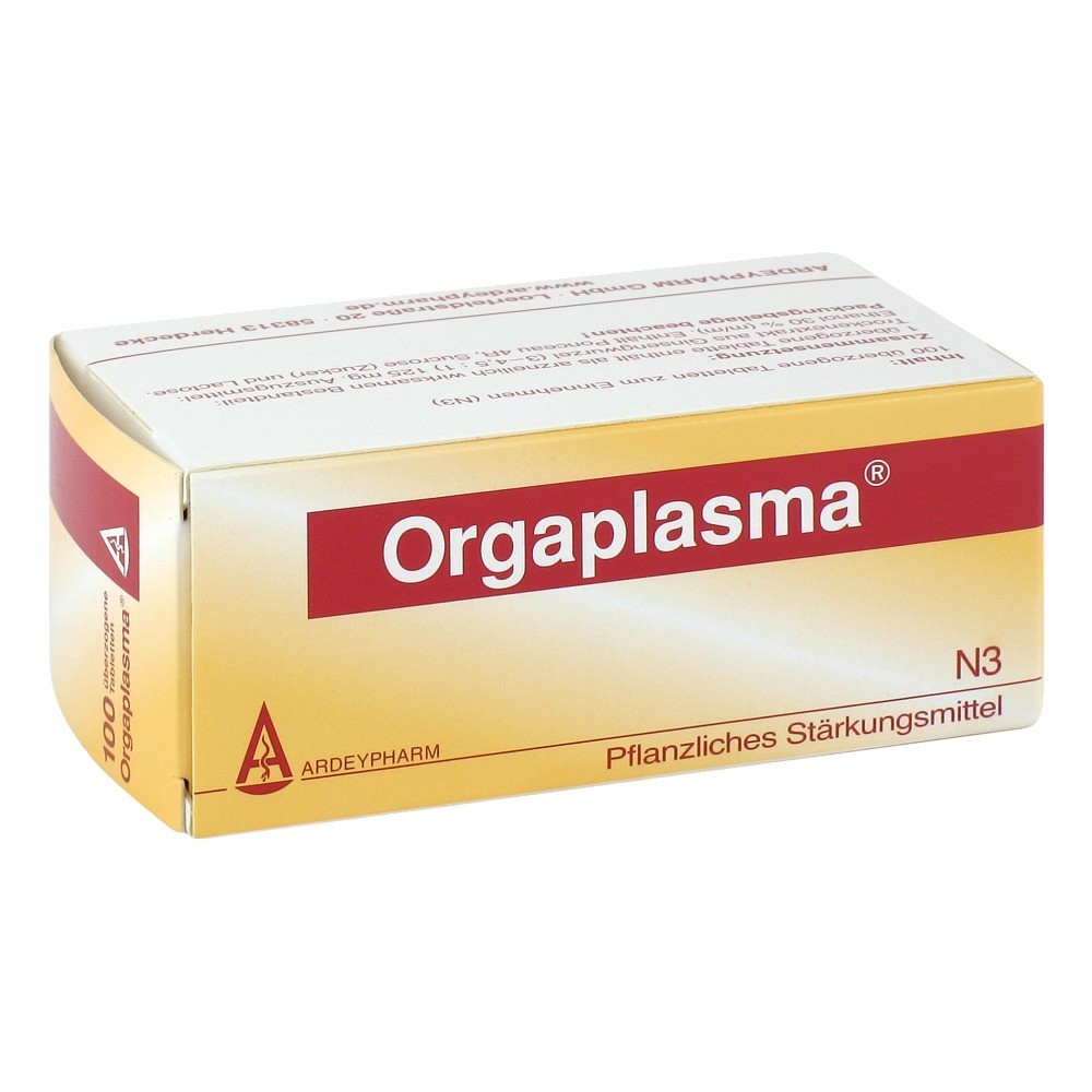 Orgaplasma Überzogene Tabletten 100 Stück