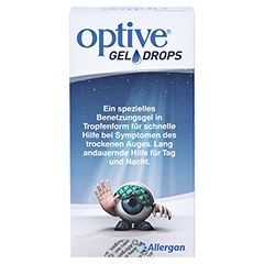 OPTIVE Gel Drops Augengel 10 Milliliter - Vorderseite