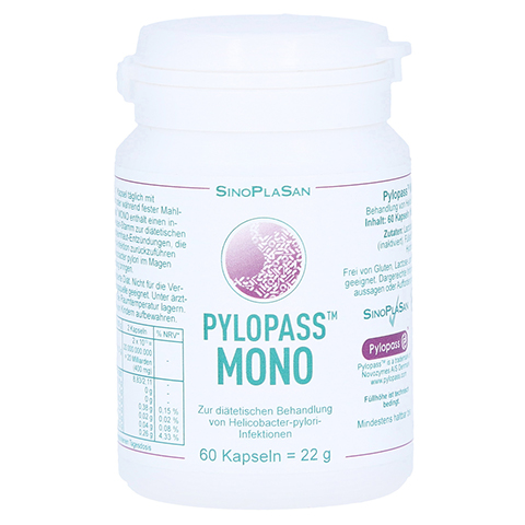 PYLOPASS MONO 200 mg bei Helicobacter pylori Kaps. 60 Stck