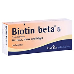 Biotin beta 5 30 Stck