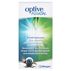 Optive Fusion Augentropfen 10 Milliliter - Rückseite