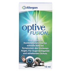 Optive Fusion Augentropfen 10 Milliliter - Vorderseite