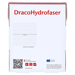 DRACOHYDROFASER 5x5 cm gelbildender Faserverband 10 Stck - Rckseite