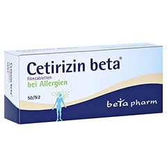 Cetirizin beta 50 Stück N2