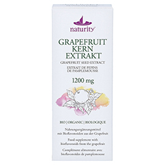 BIO Grapefruit Kern Extrakt, 1200 mg 100 Milliliter - Vorderseite