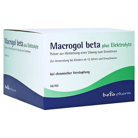 Macrogol beta plus Elektrolyte 50 Stck N3
