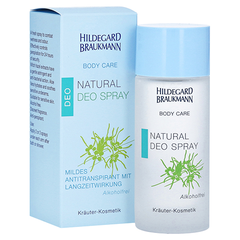 Hildegard Braukmann BODY CARE Natural Deo Spray 50 Milliliter