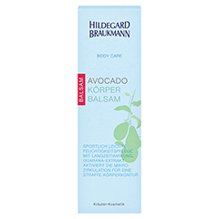 Hildegard Braukmann BODY CARE Avocado Körper Balsam 200 Milliliter - Vorderseite