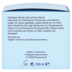 Hildegard Braukmann BODY CARE Kruter Hand Creme 200 Milliliter - Rechte Seite