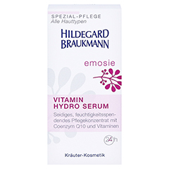Hildegard Braukmann EMOSIE Vitamin Hydro Serum 30 Milliliter - Vorderseite