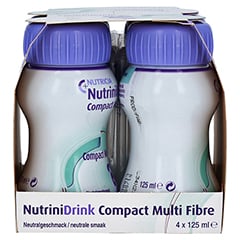 NUTRINIDRINK Compact MultiFibre Neutral 8x4x125 Milliliter - Rechte Seite