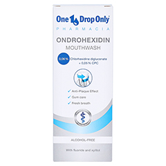 ONE DROP Only Pharmacia Ondrohexidin Mundsplung 250 Milliliter - Rckseite