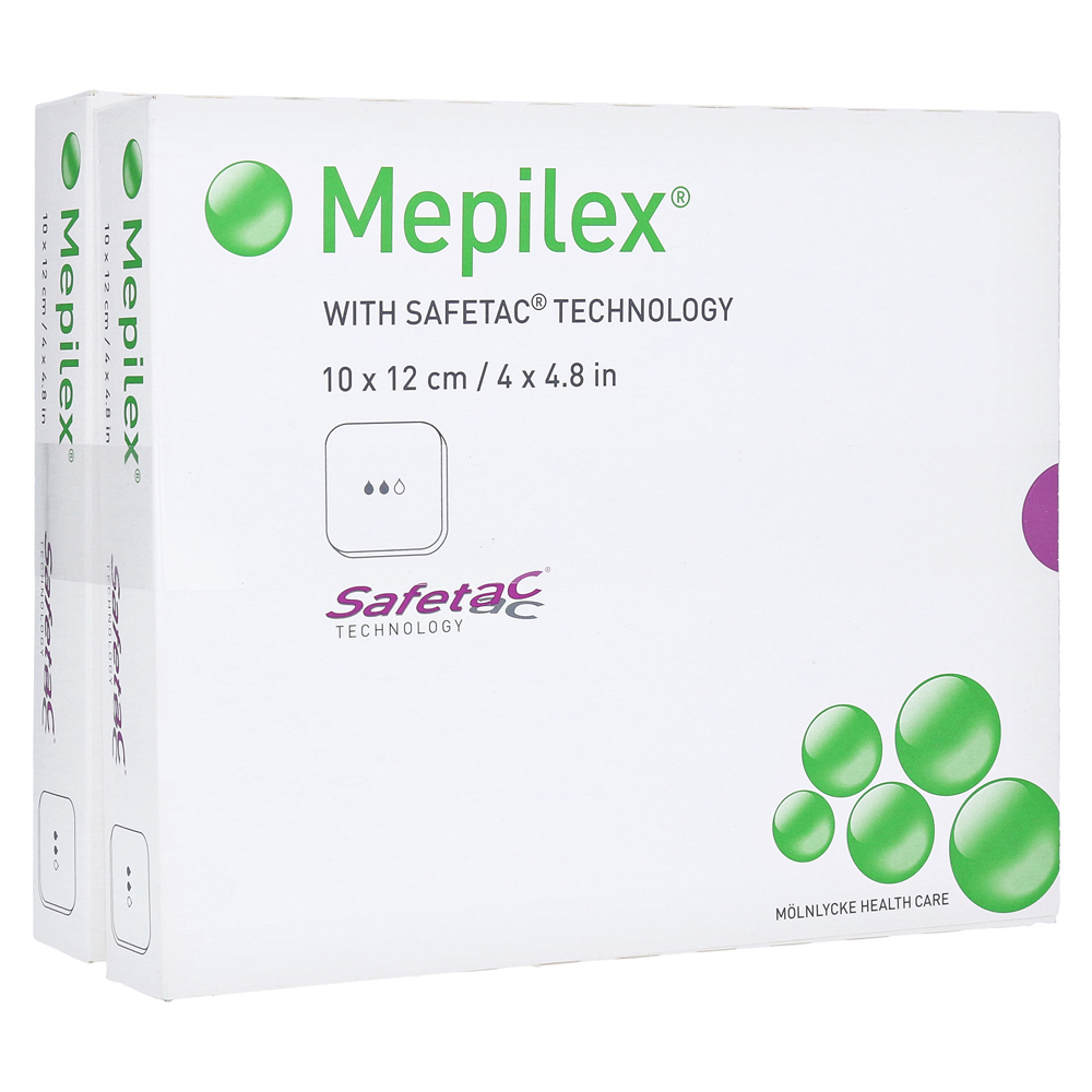 MEPILEX 10x12 cm Schaumverband 10 Stück