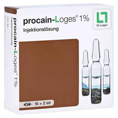 PROCAIN-Loges 1% Injektionslsung Ampullen 10x2 Milliliter