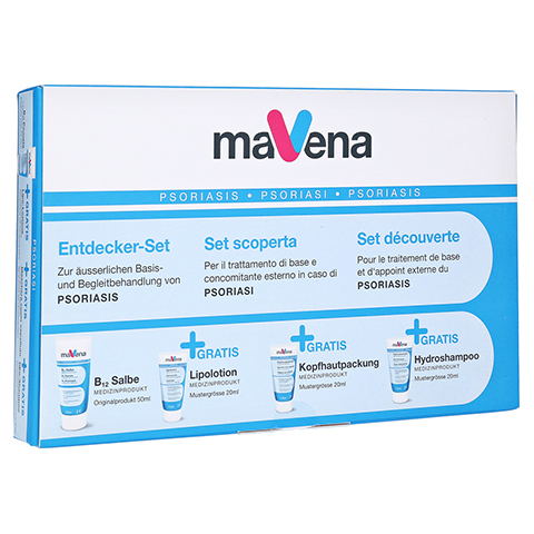 MAVENA Psoriasis Entdecker-Set 1 Packung