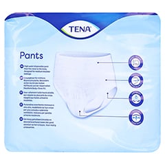 TENA PANTS Discreet L 95-125 cm bei Inkontinenz 4x10 Stück - Rückseite