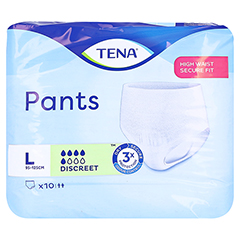 TENA PANTS Discreet L 95-125 cm bei Inkontinenz 4x10 Stück - Vorderseite
