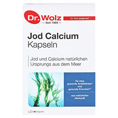 JOD CALCIUM Kapseln Dr.Wolz 60 Stück - Vorderseite
