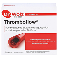 THROMBOFLOW Dr.Wolz Pellets 30x5 Gramm - Vorderseite