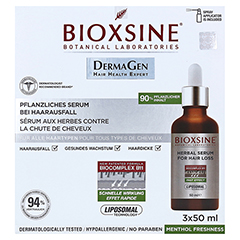 BIOXSINE DG Serum für Haarausfall 3x50 Milliliter - Rückseite