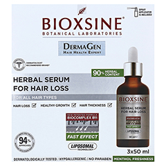 BIOXSINE DG Serum für Haarausfall 3x50 Milliliter - Vorderseite