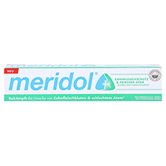 MERIDOL Zahnfleischschutz & frischer Atem Zahnpa. 75 Milliliter - Vorderseite