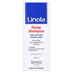 Linola Shampoo Forte 200 Milliliter - Rückseite
