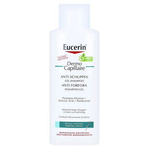Eucerin DermoCapillaire Anti-Schuppen Gel Shampoo 250 Milliliter