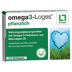 Omega3-loges Pflanzlich Kapseln 60 Stck