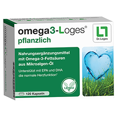 Omega3-loges Pflanzlich Kapseln 120 Stck