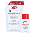 EUCERIN pH5 Waschlotion empfindliche Haut Nachfüll + gratis Eucerin pH5 Lotion 100 ml 750 Milliliter